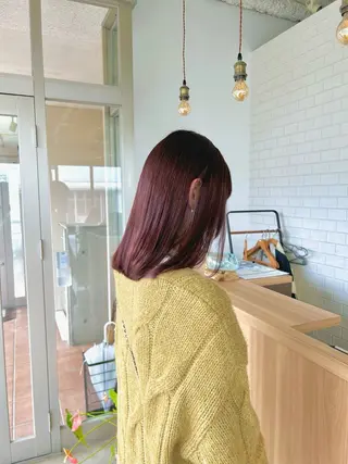 カラー 津田 七美希のヘアスタイル