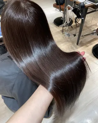 カラー 艶カラー/アレンジ/ はまぐちうみのヘアスタイル