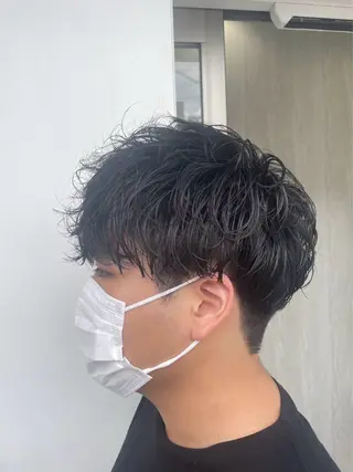 パーマ メンズ や えのヘアスタイル