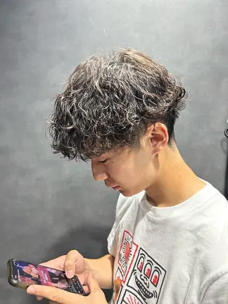 ショート パーマ メンズ ⚡️メンズ特化⚡️ RYUKIのヘアスタイル
