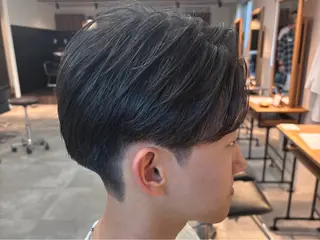 ショート メンズ 【フェード/ショート /パーマ/千葉駅】のヘアスタイル