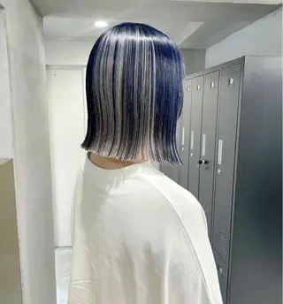 ミディアム カラー 田代 佳穂のヘアスタイル