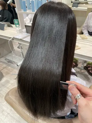 ロング 村井 茜のヘアスタイル