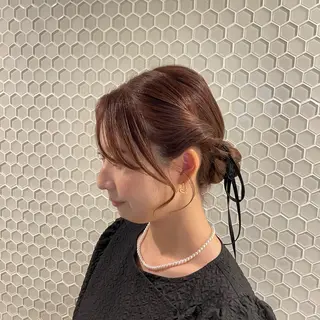 ロング ヘアアレンジ 透明感🍨レイヤー ヘアセット/miyuのヘアスタイル