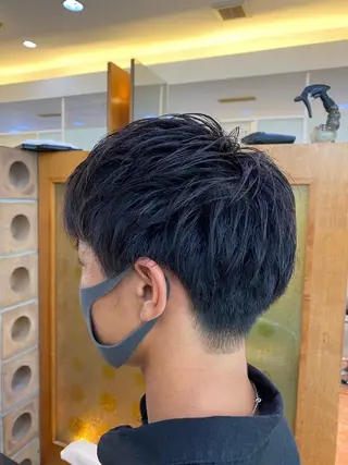 ショート メンズ 🥀ダブルカラー/ 縮毛矯正🥀ユイキのヘアスタイル