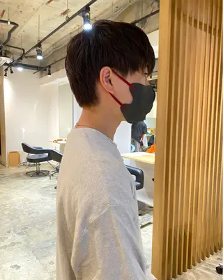 カラー メンズ 🤎カット/ブリーチ /縮毛矯正/大宮🤎のヘアスタイル