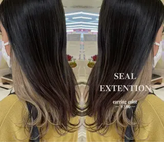 ロング カラー 髪を綺麗に伸ばす人/ 艶髪✨️針田 綾音✨のヘアスタイル