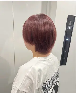 ショート カラー HIMENO🫧 stylist🤍のヘアスタイル