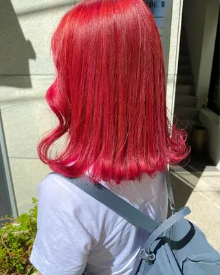 ミディアム カラー Chérie所属・Chérie 渋谷/カラーサロンのヘアスタイル
