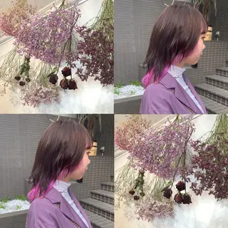 ミディアム カラー メンズ特化🔮 笠原慧のヘアスタイル