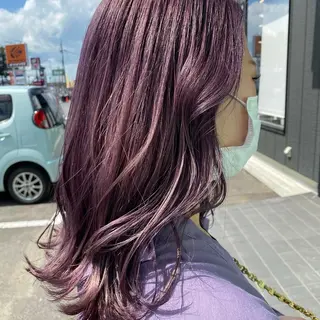 セミロング カラー トップスタイリスト 🖤sachikaのヘアスタイル