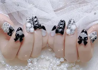 ネイル 🎀彩羽チップ 長さだし専門🎀のネイルデザイン
