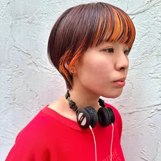 ショート カラー Beronica所属・beronica ベロニカのヘアスタイル