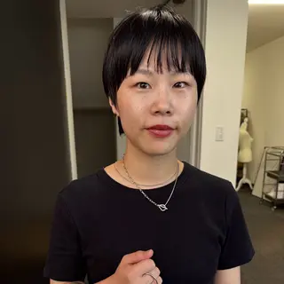 ショート 市川 蘭のヘアスタイル