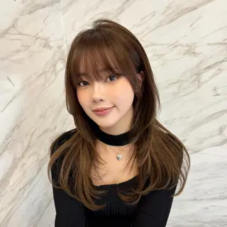 ロング 🖤銀座《韓国ヘア ✨》ともき🩶のヘアスタイル