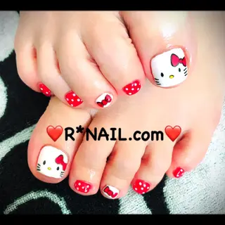 セミロング キッズ ネイル R*NAIL .comのネイルデザイン