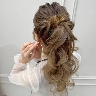 ヘアアレンジ 浅草ヘアセットサロン 🫧 Villageのヘアスタイル