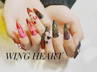 ロング ネイル H NANAのネイルデザイン