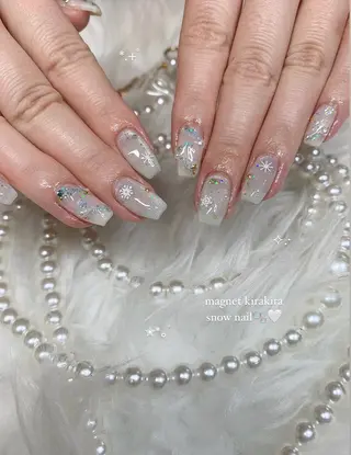 ネイル La neige* yuki 🥯🍑のネイルデザイン