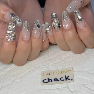 ネイル ーCHECKー ちあきのネイルデザイン