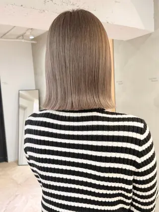 ミディアム カラー ボブ/レイヤー 🌟梅田盛一🌟のヘアスタイル