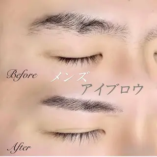 メンズ アイブロウ NEIGE 栗田のマツエク・マツパデザイン