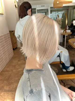 ミディアム カラー 北村 優斗のヘアスタイル