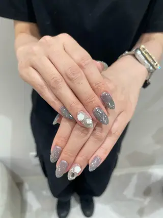 ネイル GO TODAY 吉祥寺Glint所属・うの 韓国ﾈｲﾙ໒꒱⋆⭒˚のネイルデザイン