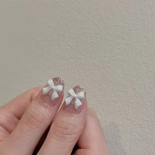 ネイル 🎀チーク/ちゅるん 🫧chisa🎀のネイルデザイン