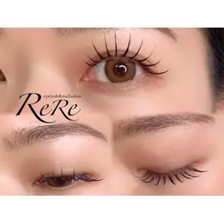 マツエク・マツパ ReRe大分駅前店所属・ReRe 大分駅前店のマツエク・マツパデザイン