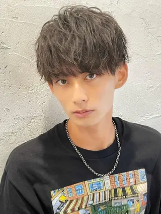 ショート パーマ メンズ 11.12月限定割引 fifth前比嘉💥のヘアスタイル