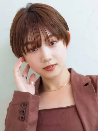 ショート 🫧岡野/透明感🍃 /髪質改善🫧のヘアスタイル