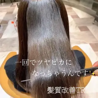 セミロング カラー 韓国ヘア特化型美容師 カワノマイ🇰🇷のヘアスタイル