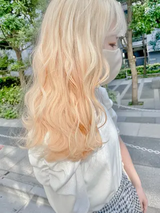 ロング カラー Chérie所属・Chérie 渋谷/カラーサロンのヘアスタイル