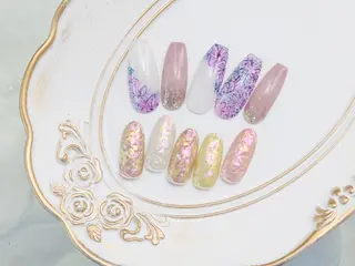 ネイル ❤️💛REBEST 京橋　nailのネイルデザイン