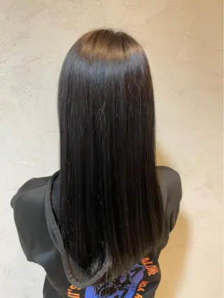 ロング カラー 竹添 有梨沙のヘアスタイル