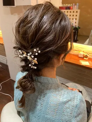 ミディアム CoCooN Hiromiのヘアスタイル