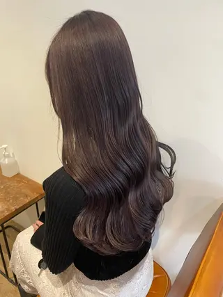 ロング カラー ヘアアレンジ Eliss Horie所属・coco♡ 韓国hairのヘアスタイル