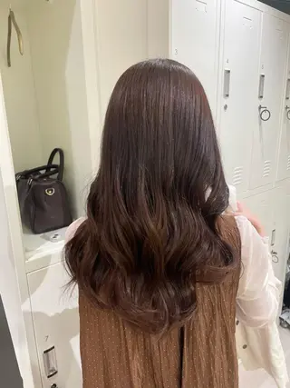 ショート カラー パーマ ヘアアレンジ メンズ 野町好花 レイヤー/髪質改善のヘアスタイル