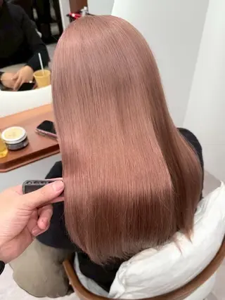ロング 🍀立川／艶カラー ／韓国レイヤー🍀のヘアスタイル