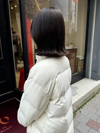 セミロング shiomi H 森　彩華のヘアスタイル