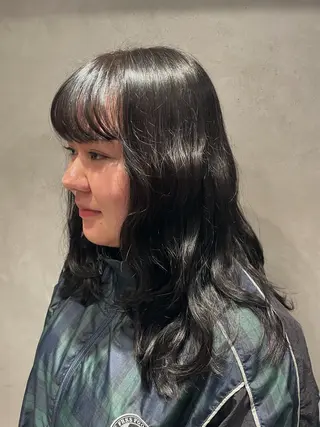 セミロング カラー Amery kanazawahakkei所属・Luna ☾ ໋のヘアスタイル