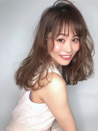 ミディアム omocha hair salon所属・大嶋 伸吾のヘアスタイル