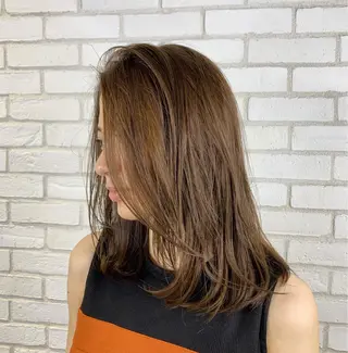 セミロング カラー she2.shinjuku所属・顧客様専用予約 新規予約不可のヘアスタイル