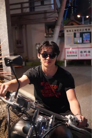 ショート パーマ メンズ GAKU 岳人のヘアスタイル