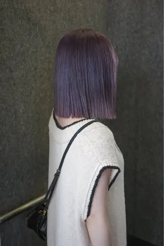 ミディアム カラー autre所属・大久保 ひでなりのヘアスタイル