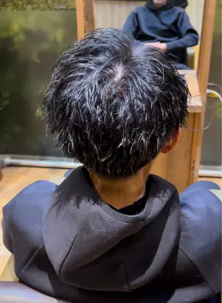 パーマ メンズ CUORE HAIR ange水戸所属・🌟パーマリスト 鈴木雄大🌟のヘアスタイル