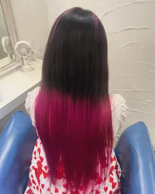 ロング カラー uros.所属・🩵aiko / モデル募集中️🩵のヘアスタイル