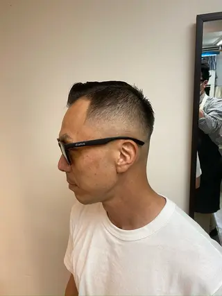 ショート メンズ スカイシープレイス所属・金田 和大のヘアスタイル