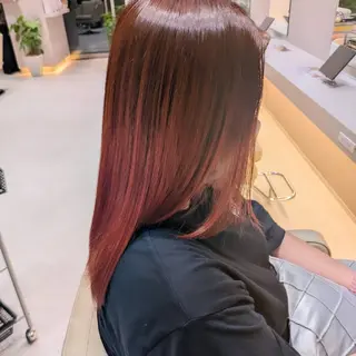 カラー 吉田 美姫のヘアスタイル